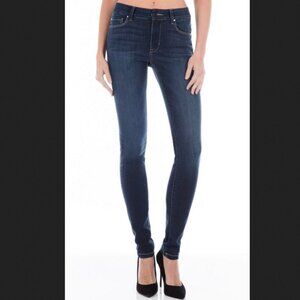 👖 Fidelity Denim Belvedere High Rise Ultra Slim Jeans | Dark Blue | Size 30